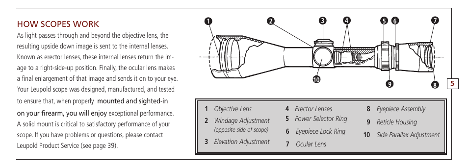 Leupold VX-II User Manual | Page 5 / 62