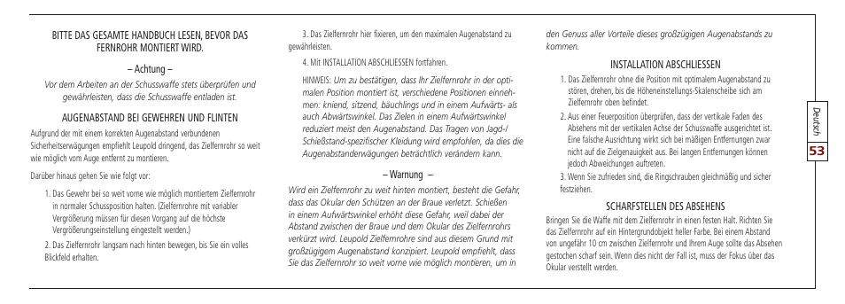 Leupold VX-II User Manual | Page 53 / 62