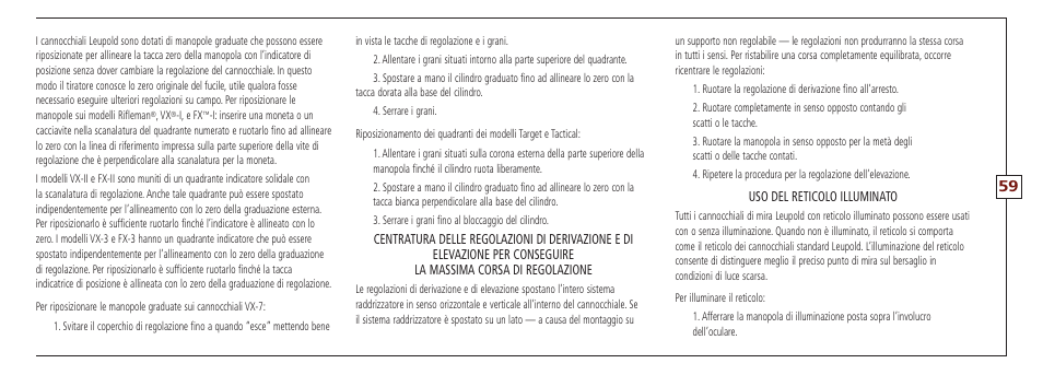 Leupold VX-II User Manual | Page 59 / 62