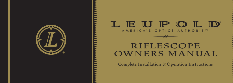 R iflescope ow ners m a nua l | Leupold VX-II User Manual | Page 62 / 62