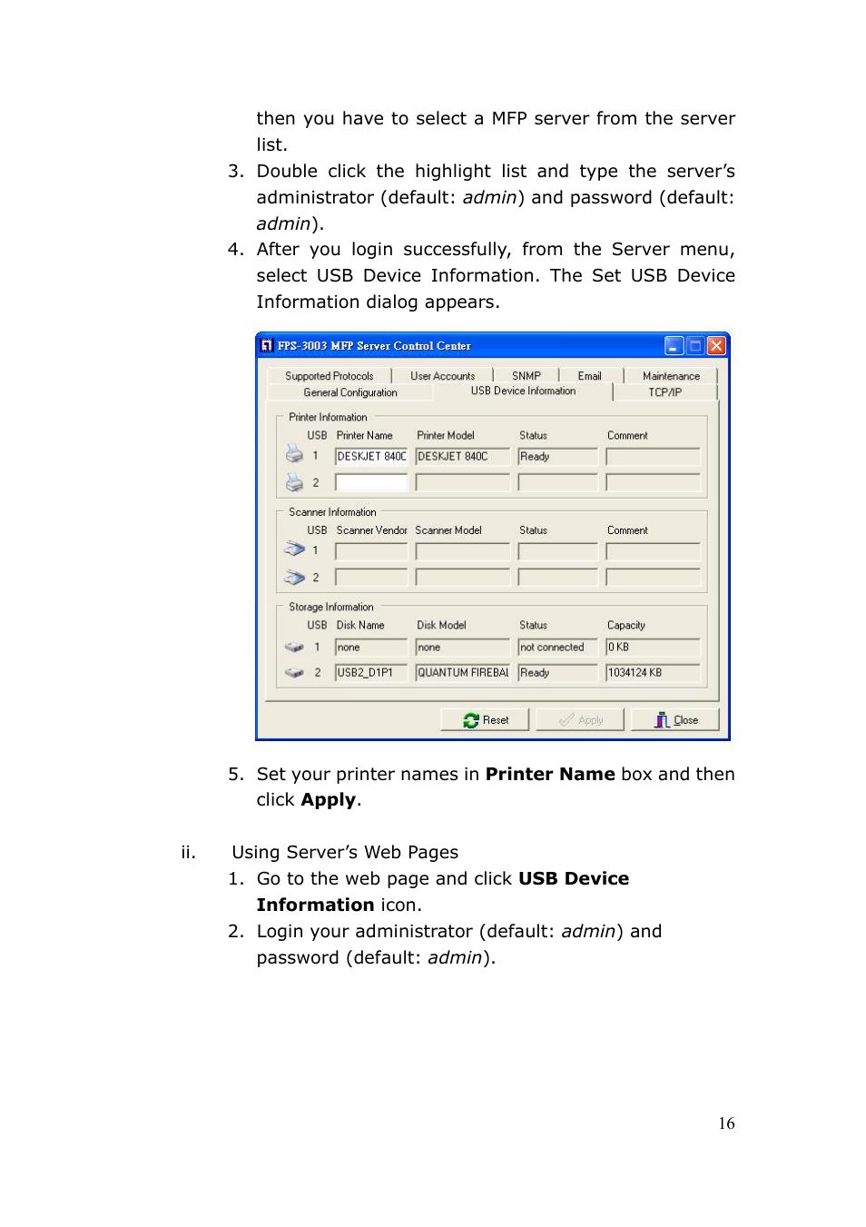LevelOne FPS-3003 User Manual | Page 16 / 75