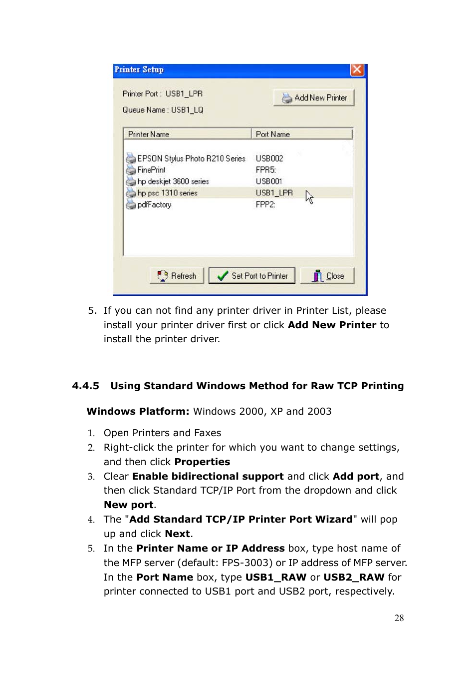 LevelOne FPS-3003 User Manual | Page 28 / 75
