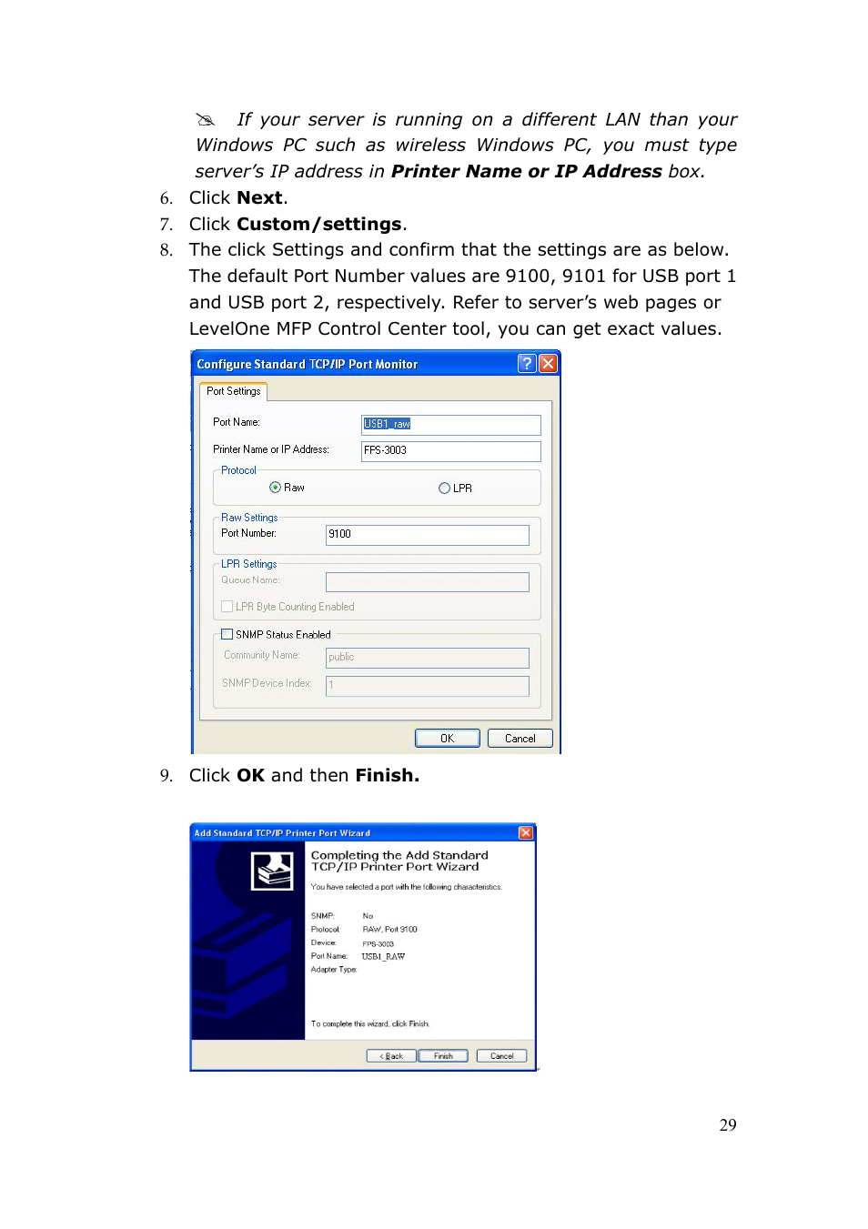 LevelOne FPS-3003 User Manual | Page 29 / 75