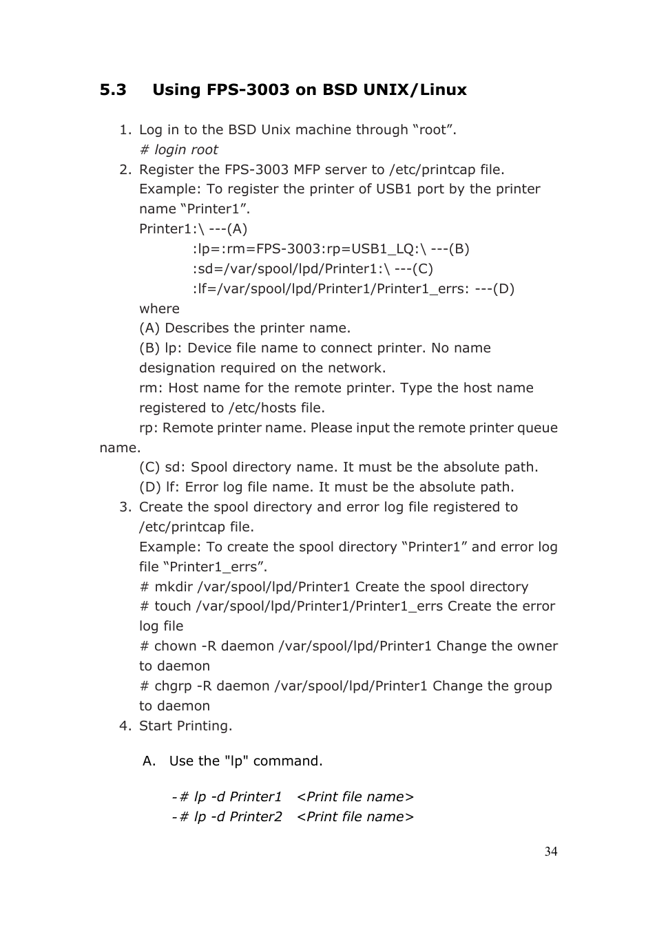 LevelOne FPS-3003 User Manual | Page 34 / 75