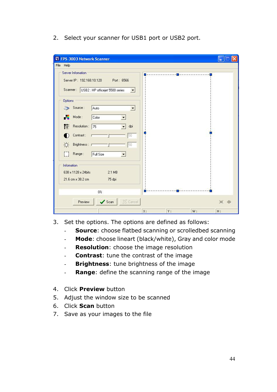 LevelOne FPS-3003 User Manual | Page 44 / 75