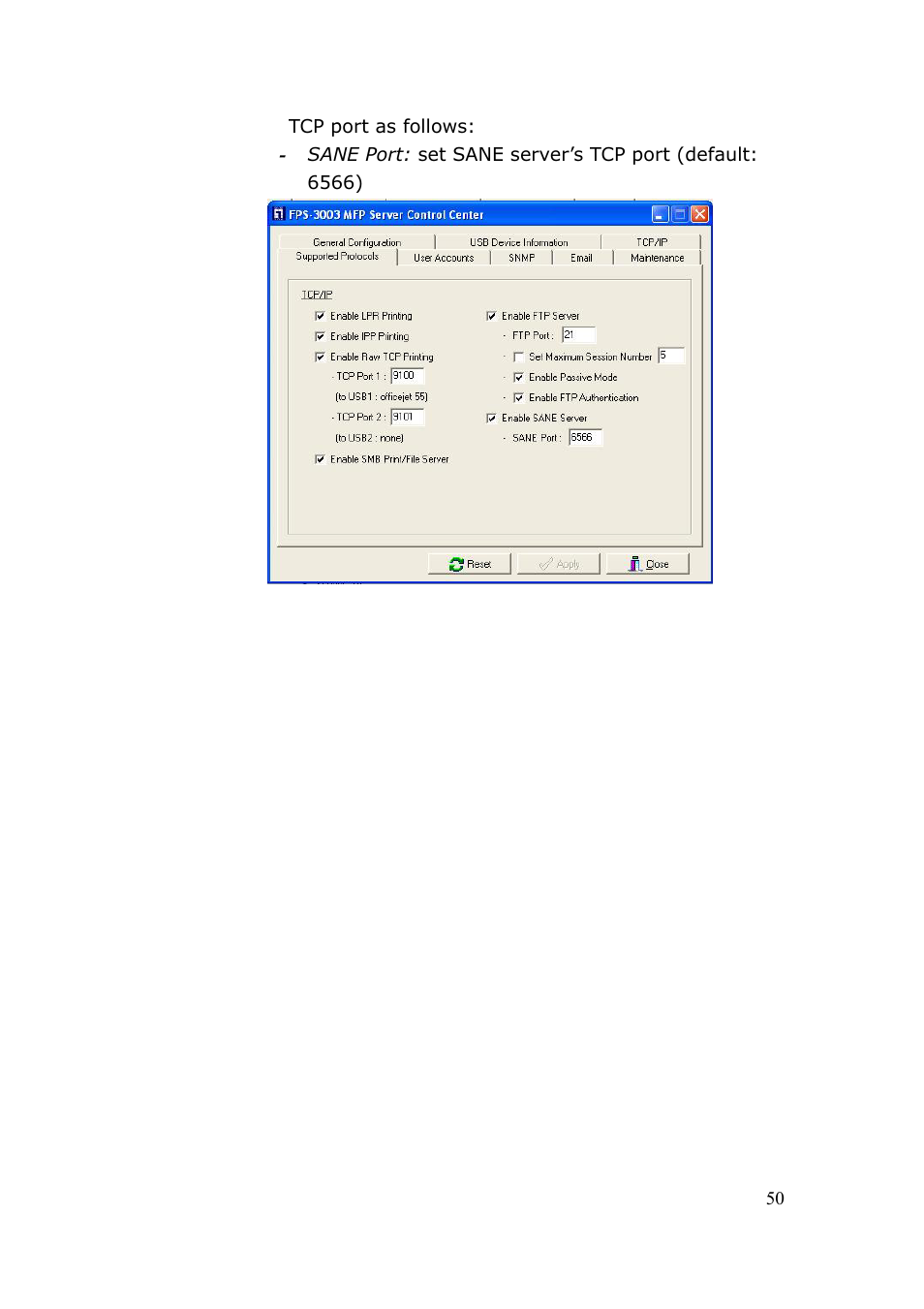 LevelOne FPS-3003 User Manual | Page 50 / 75
