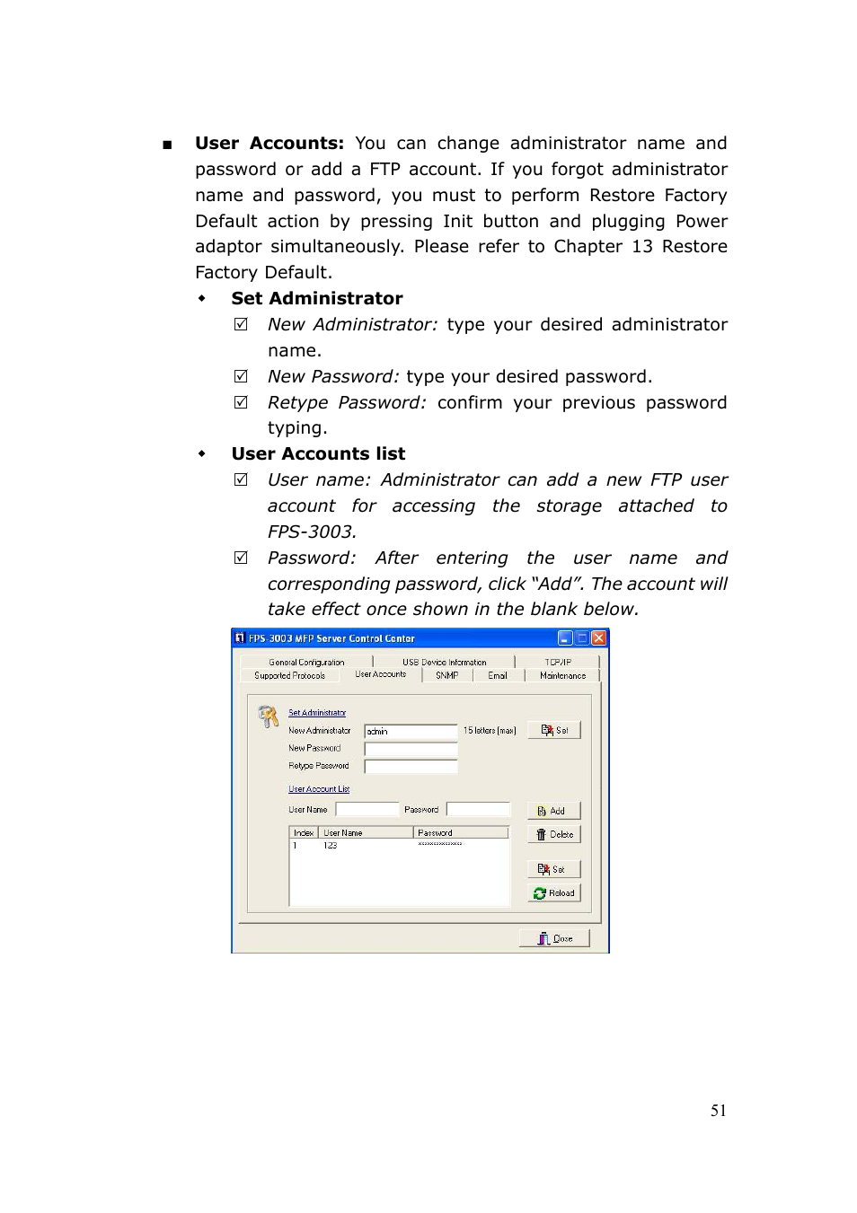 LevelOne FPS-3003 User Manual | Page 51 / 75