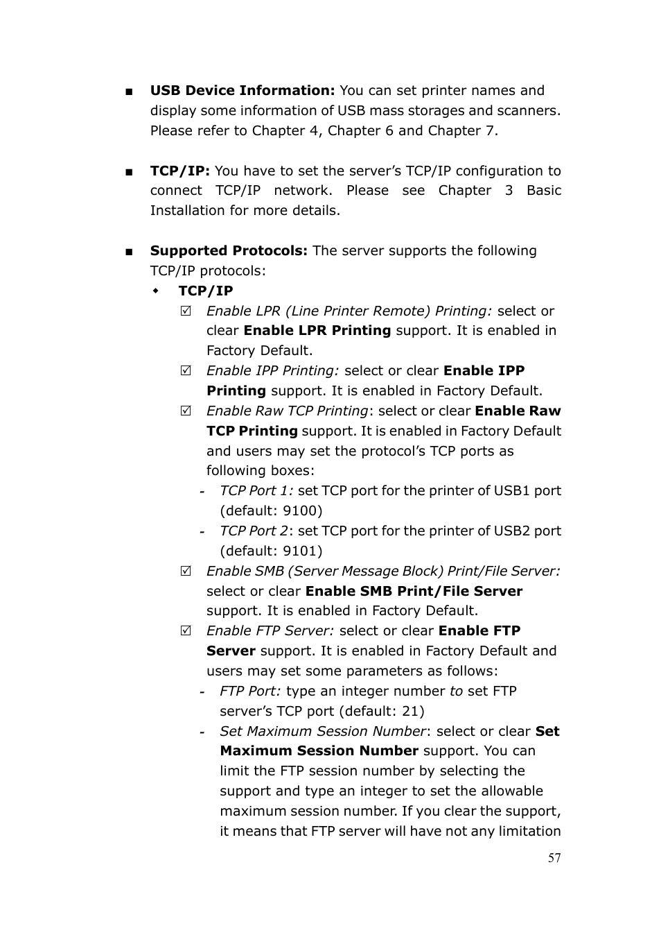LevelOne FPS-3003 User Manual | Page 57 / 75