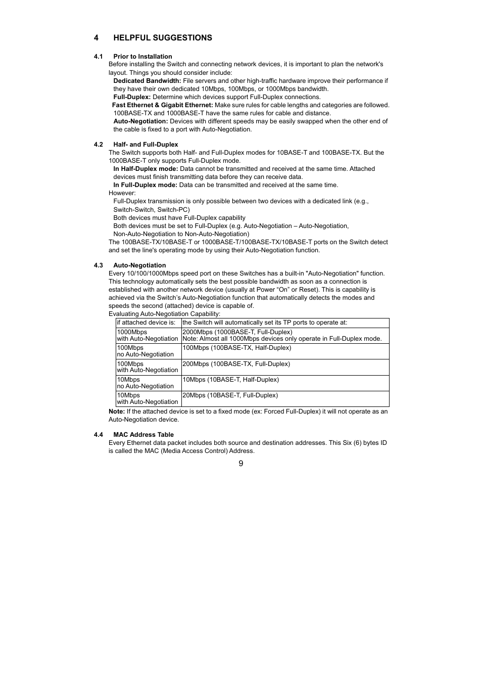 9 4 helpful suggestions | LevelOne OfficeCon GSW-0440T User Manual | Page 9 / 21