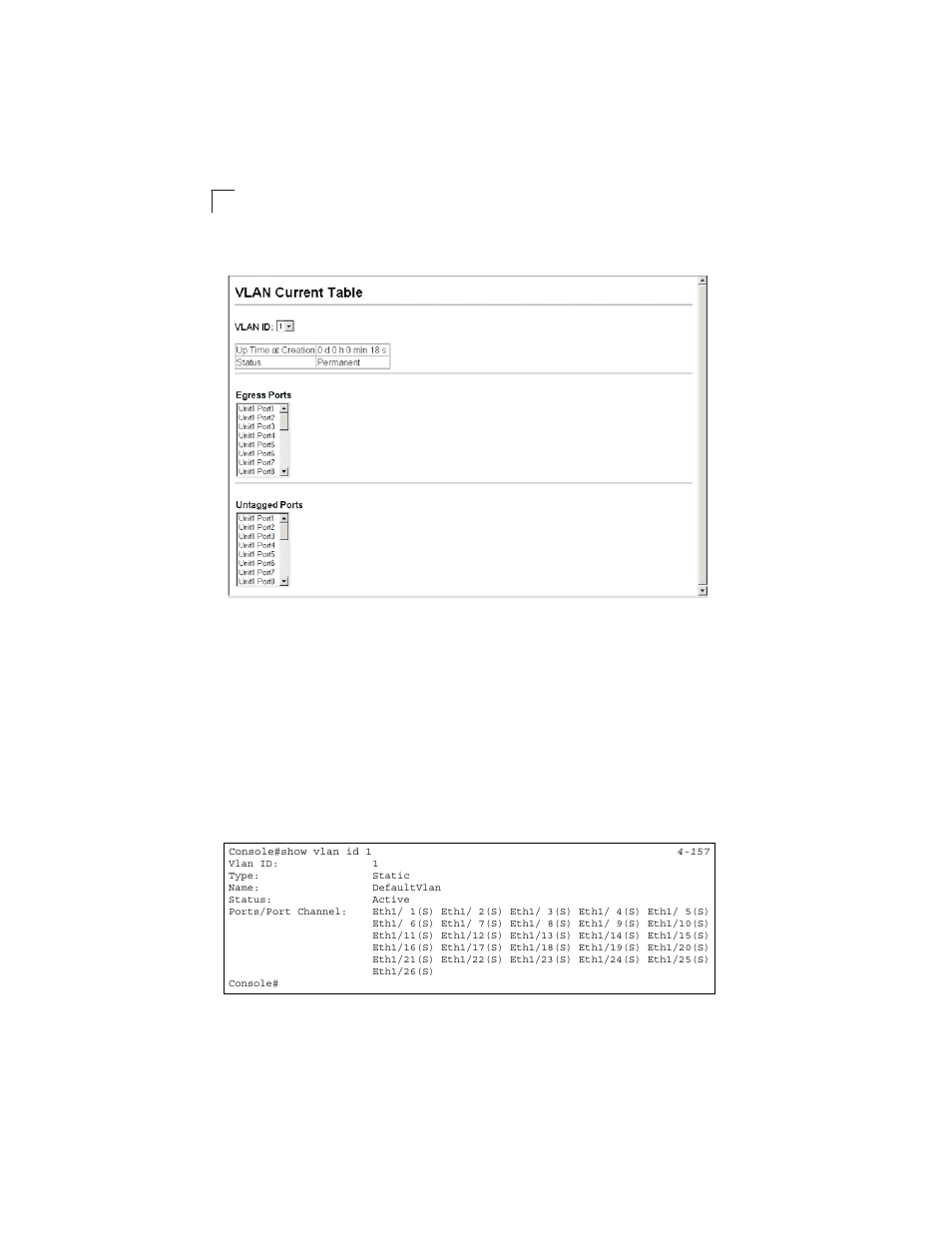 Figure 3-62, Displaying current vlans | LevelOne GSW-2692 User Manual | Page 146 / 390
