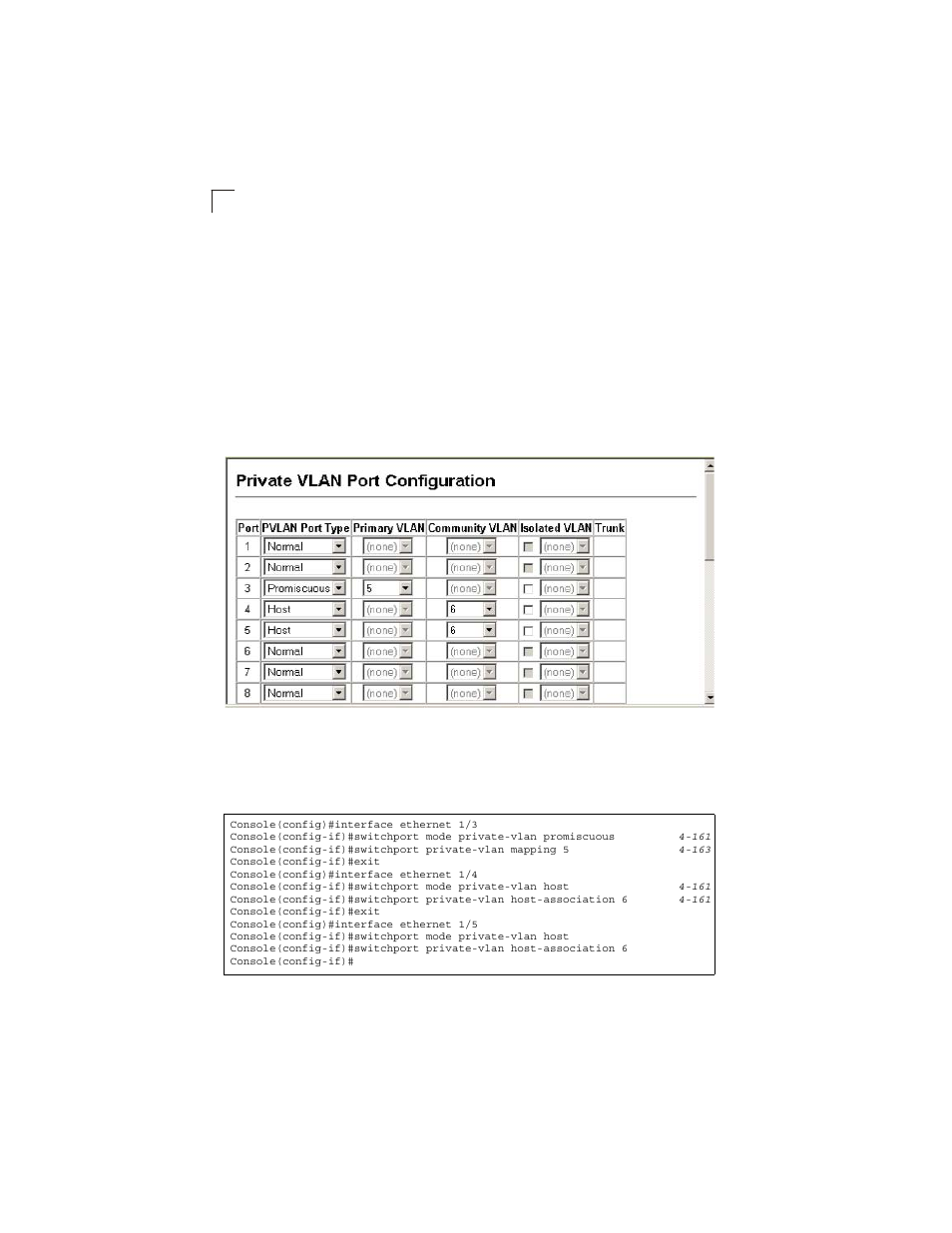 Figure 3-71, Private vlan port configuration | LevelOne GSW-2692 User Manual | Page 158 / 390