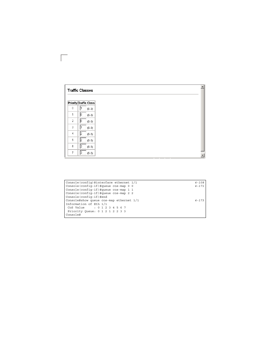 Figure 3-73, Traffic classes | LevelOne GSW-2692 User Manual | Page 162 / 390