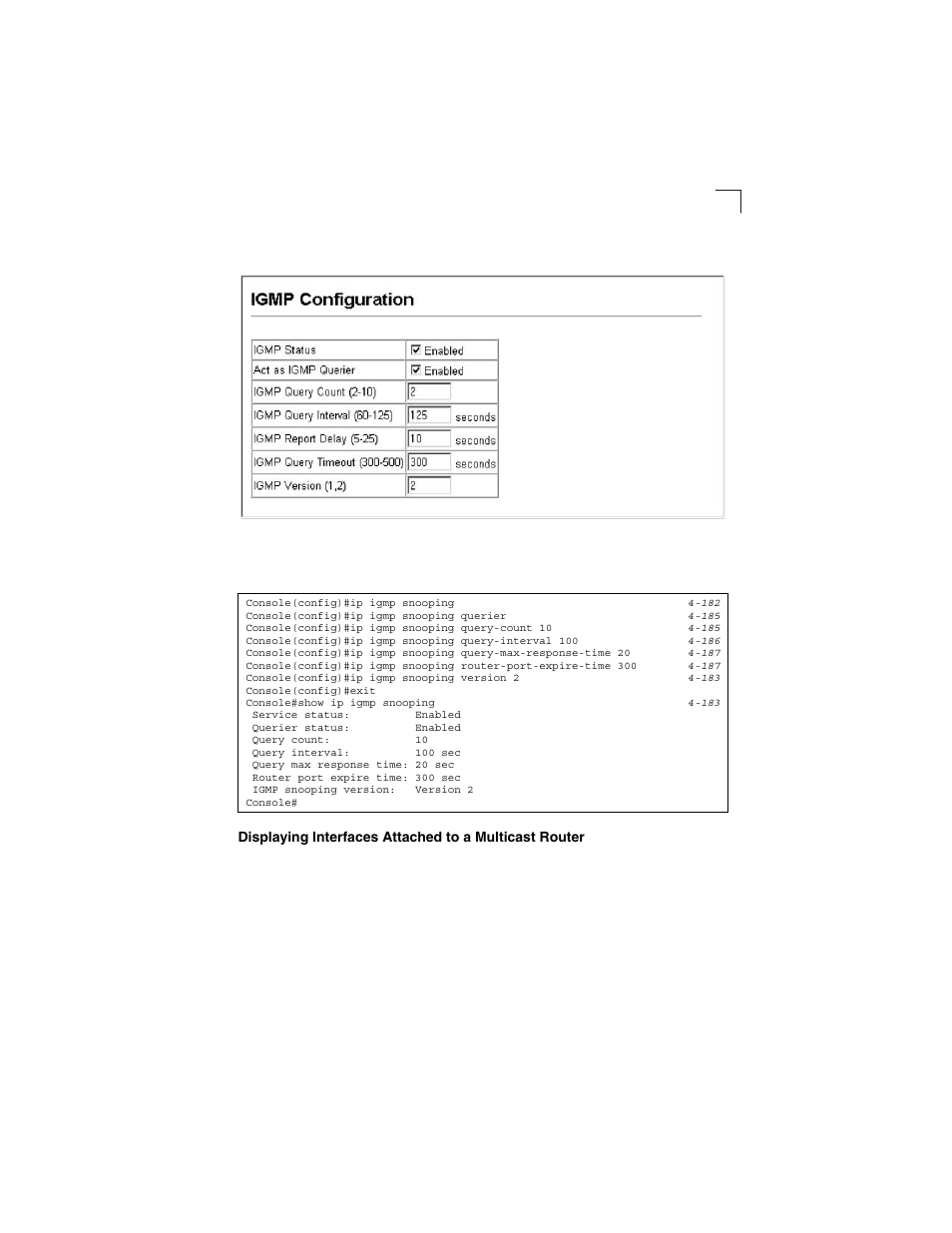 Figure 3-82, Igmp configuration | LevelOne GSW-2692 User Manual | Page 173 / 390