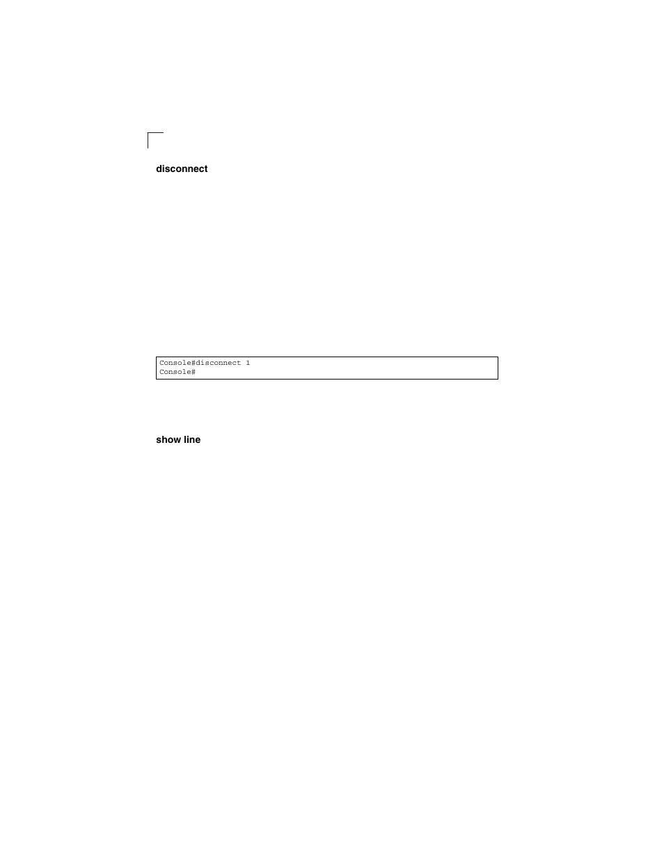 Disconnect, Show line, Disconnect 4-18 show line | LevelOne GSW-2692 User Manual | Page 196 / 390