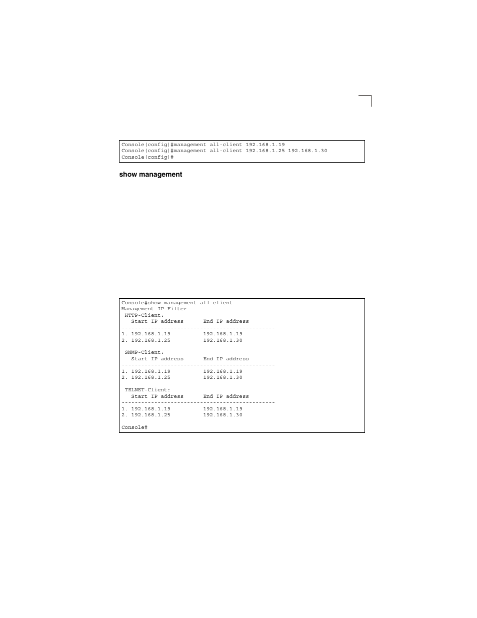 Show management | LevelOne GSW-2692 User Manual | Page 207 / 390