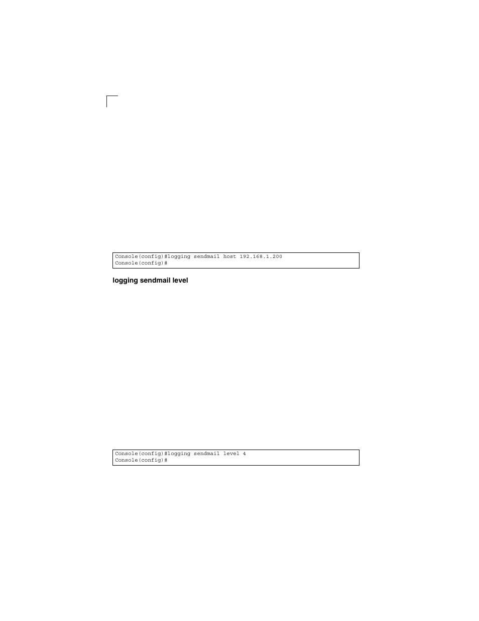 Logging sendmail level | LevelOne GSW-2692 User Manual | Page 228 / 390