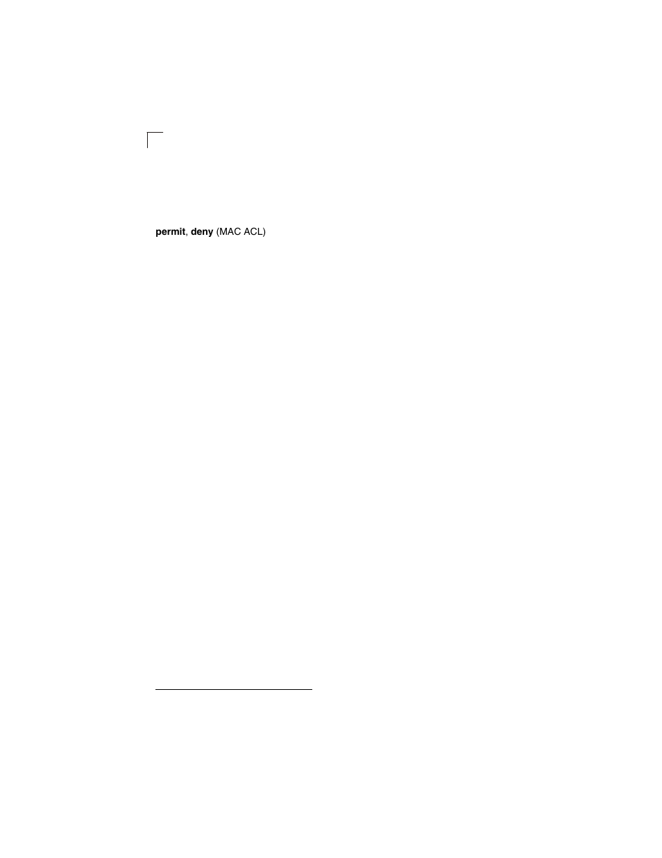 Permit, deny (mac acl) | LevelOne GSW-2692 User Manual | Page 276 / 390