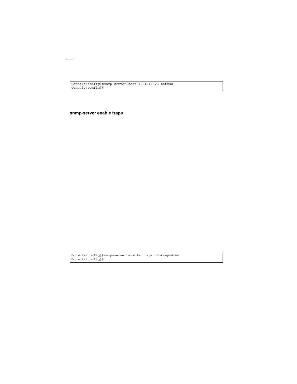 Snmp-server enable traps | LevelOne GSW-2692 User Manual | Page 284 / 390