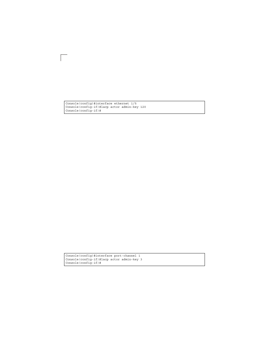 Lacp admin-key (port channel) | LevelOne GSW-2692 User Manual | Page 306 / 390