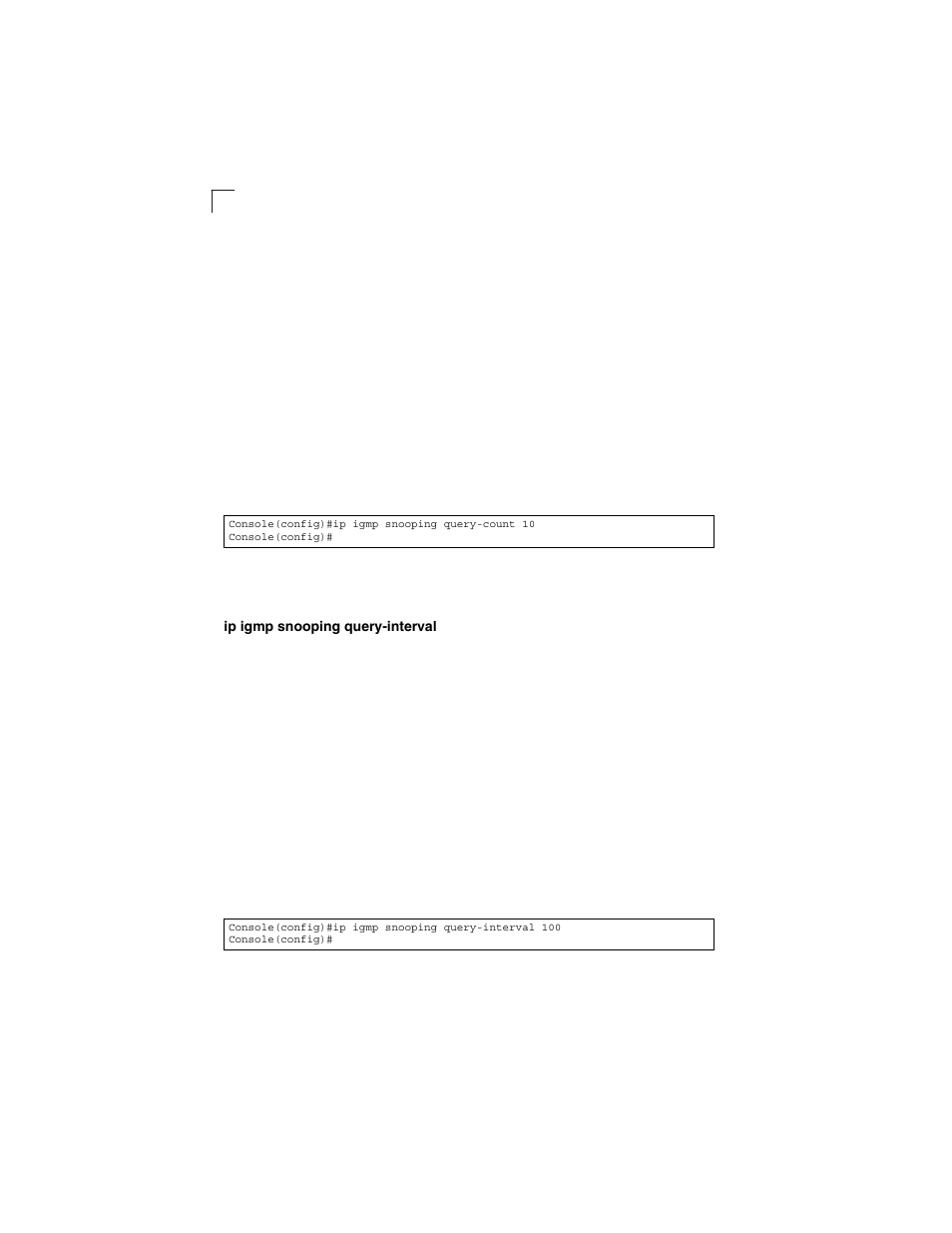 Ip igmp snooping query-interval | LevelOne GSW-2692 User Manual | Page 364 / 390