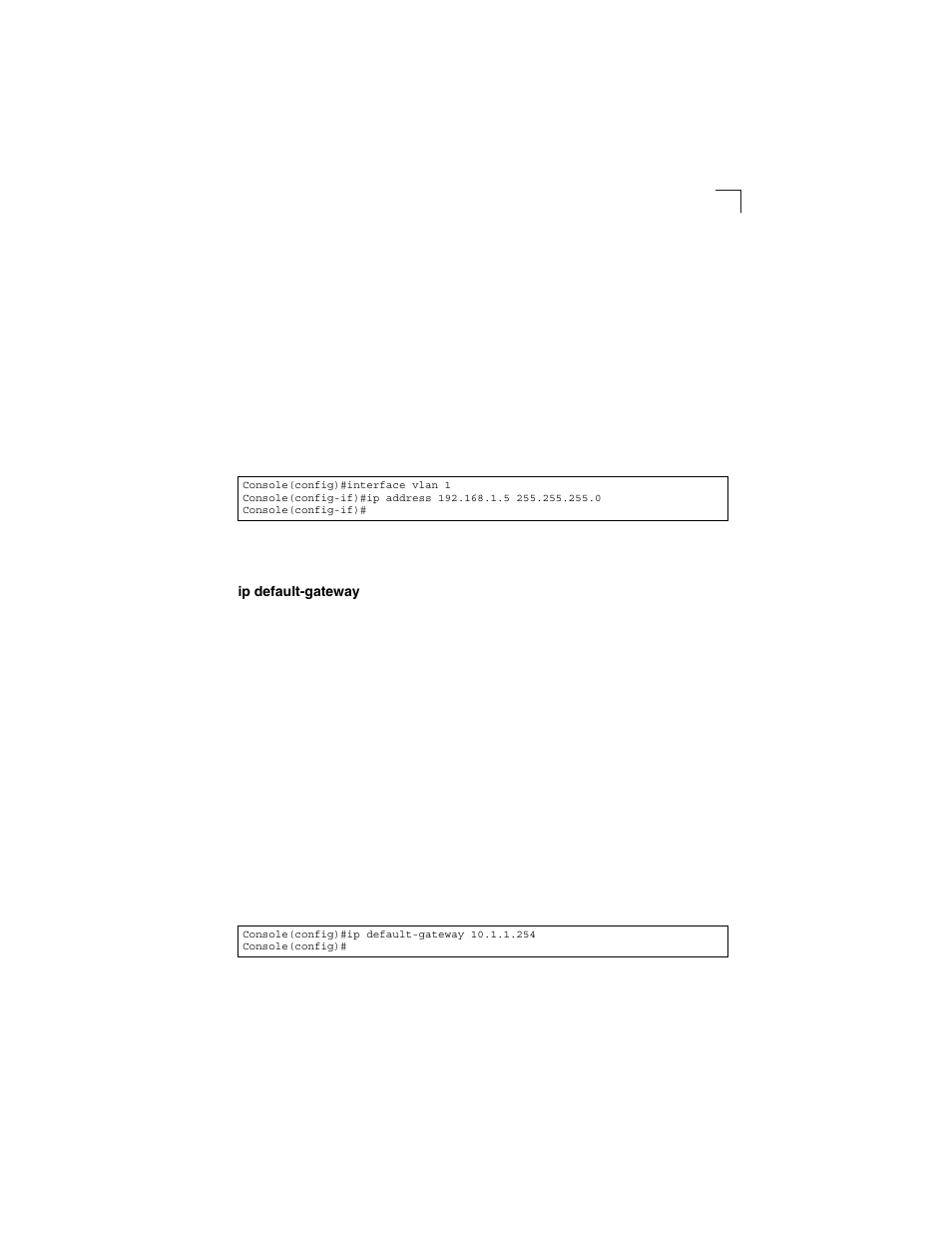 Ip default-gateway | LevelOne GSW-2692 User Manual | Page 369 / 390