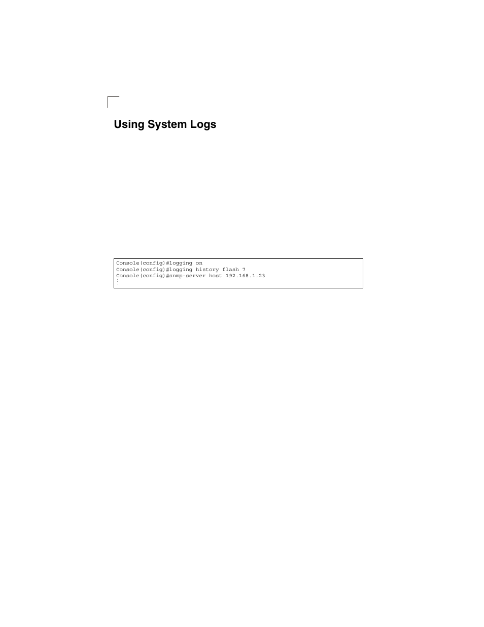 Using system logs | LevelOne GSW-2692 User Manual | Page 378 / 390