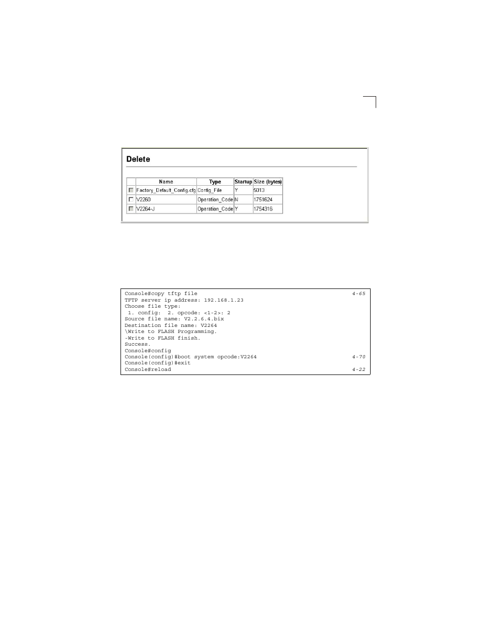 Figure 3-10, Deleting files | LevelOne GSW-2692 User Manual | Page 53 / 390