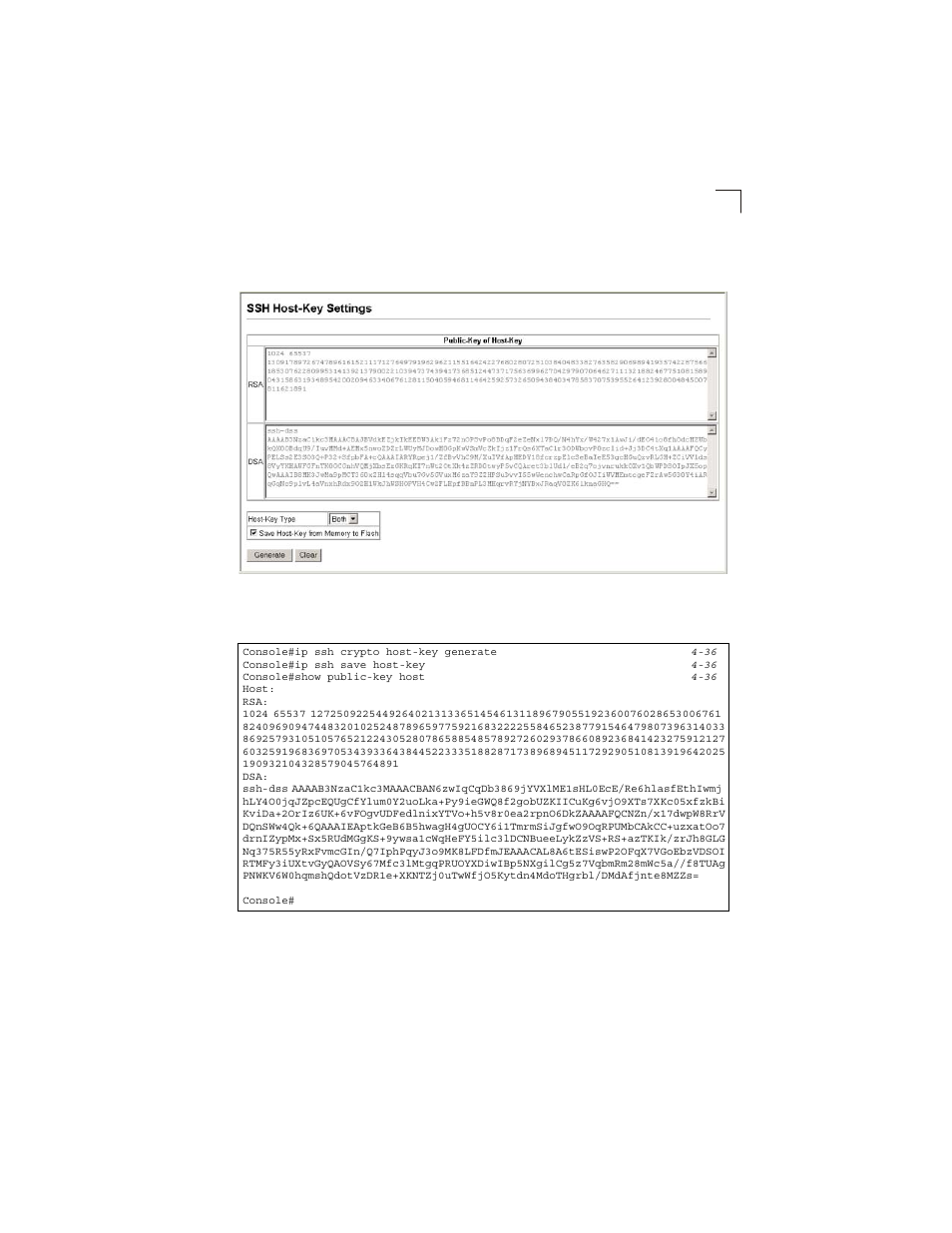 Figure 3-27, Ssh host-key settings | LevelOne GSW-2692 User Manual | Page 81 / 390