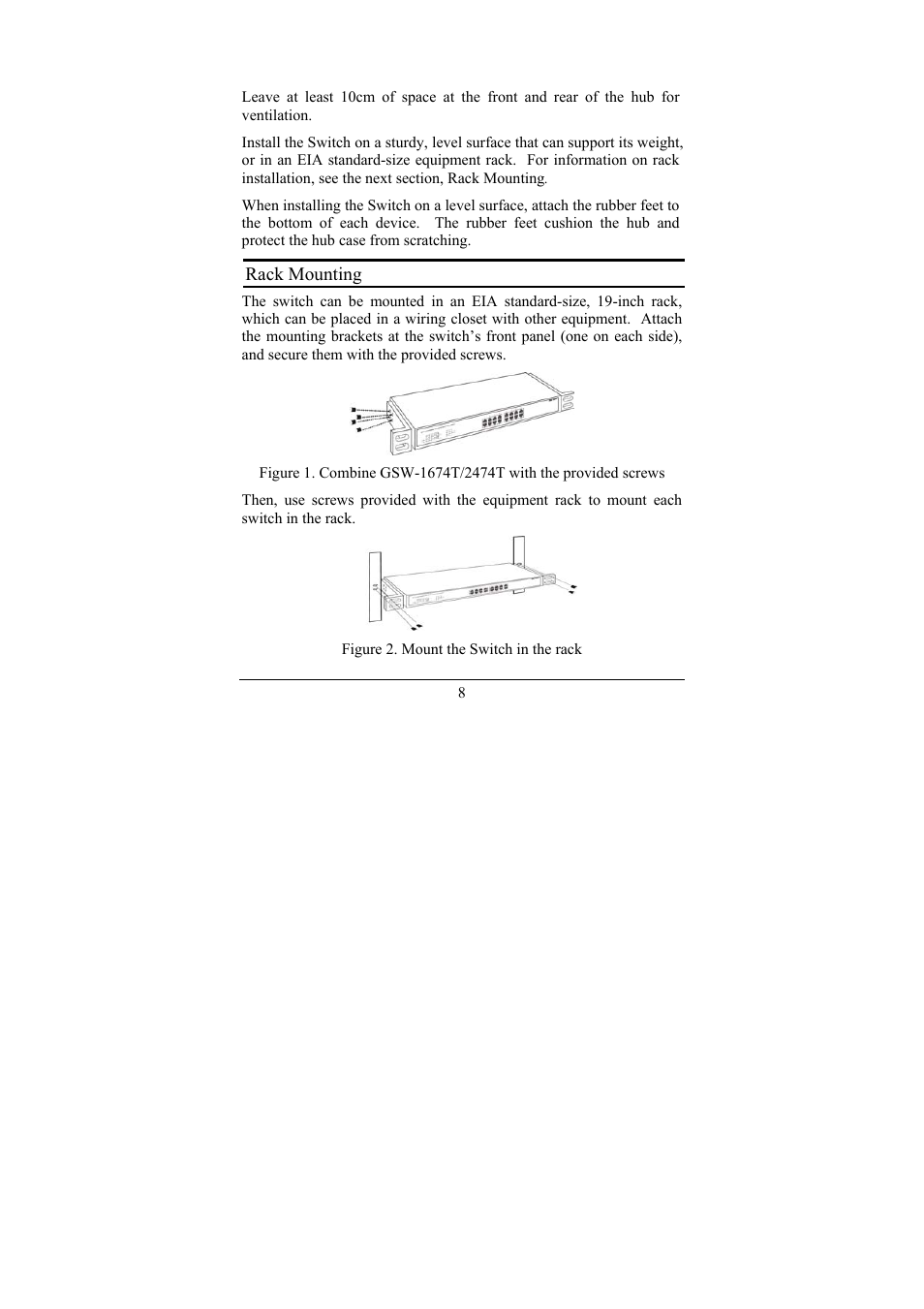 LevelOne GSW-2474T User Manual | Page 14 / 41