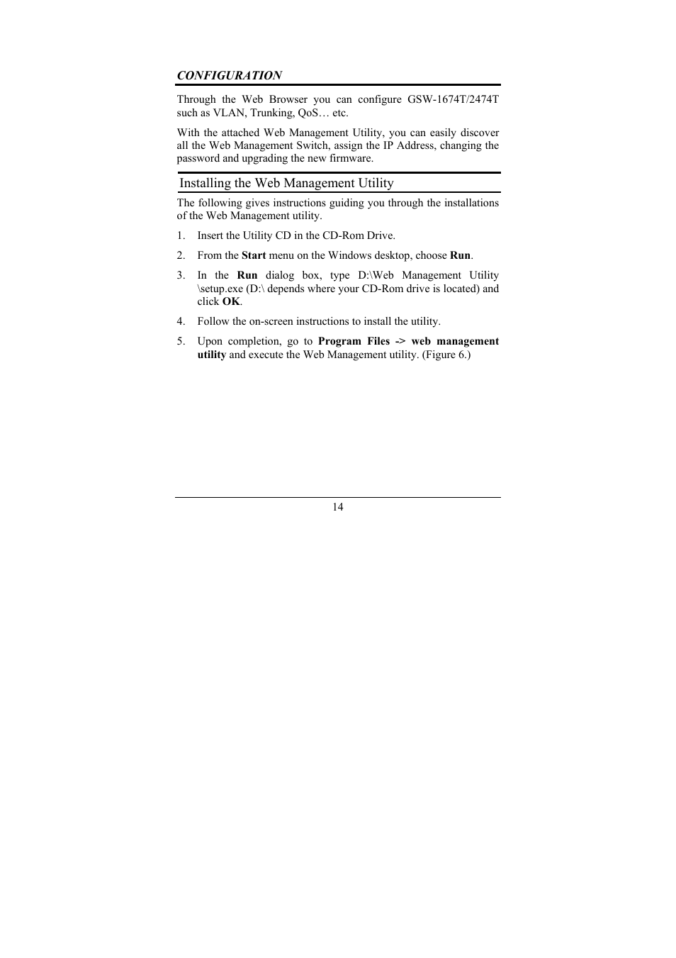 LevelOne GSW-2474T User Manual | Page 20 / 41