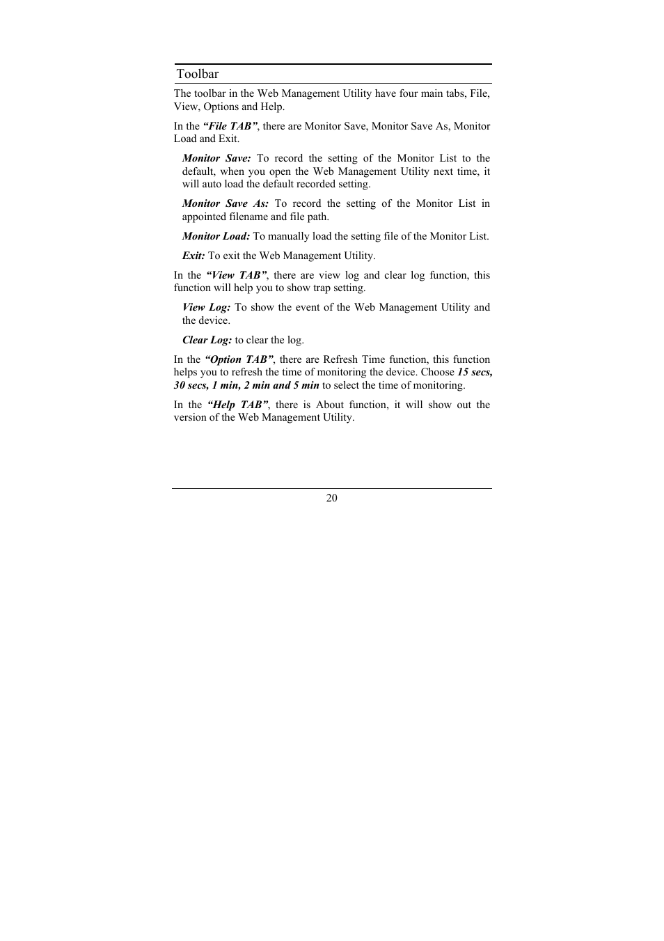 LevelOne GSW-2474T User Manual | Page 26 / 41