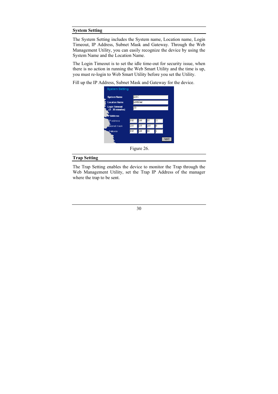 LevelOne GSW-2474T User Manual | Page 36 / 41