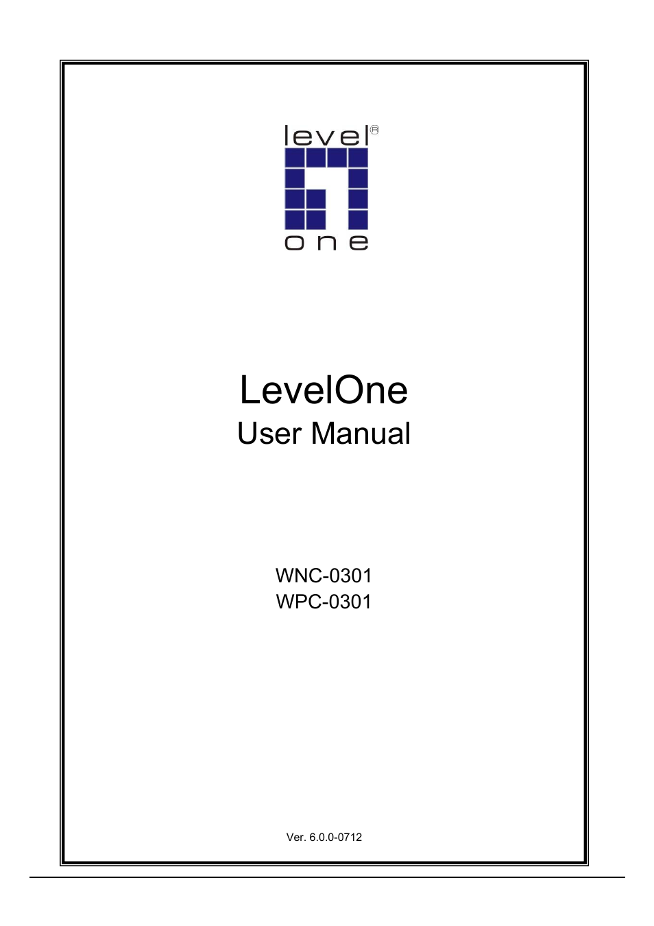 LevelOne WPC-0301 User Manual | 29 pages