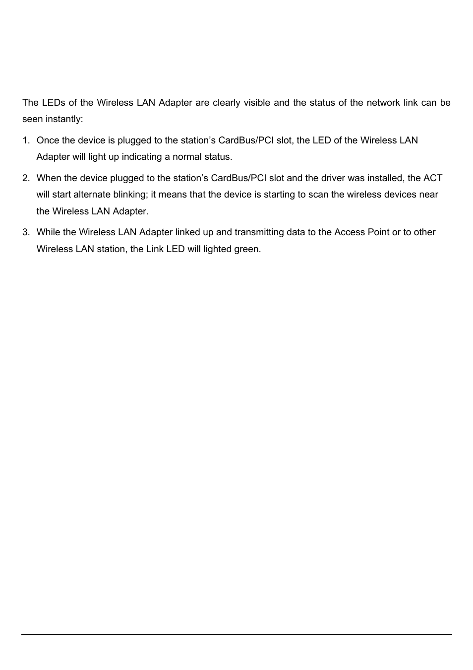 Heck the installation, Check the installation | LevelOne WPC-0301 User Manual | Page 10 / 29