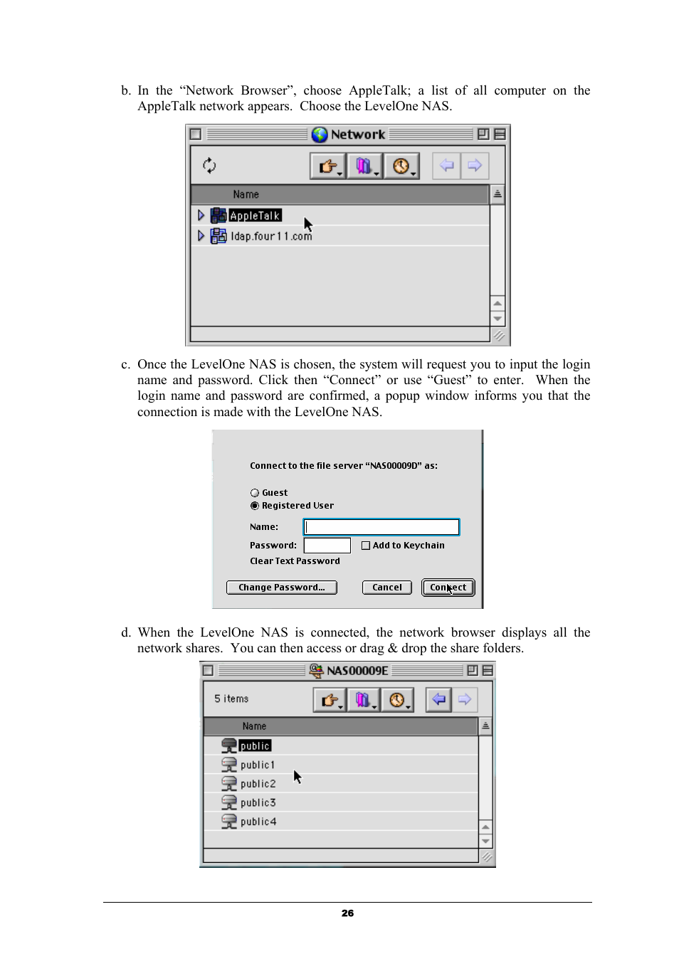 LevelOne GNS-8000 User Manual | Page 27 / 42