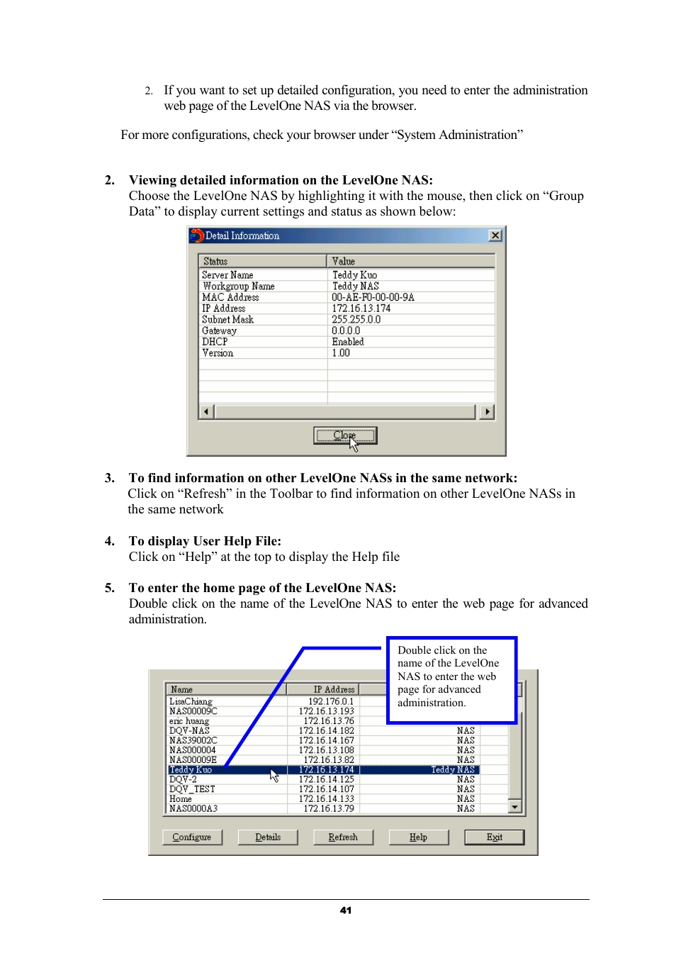 LevelOne GNS-8000 User Manual | Page 42 / 42