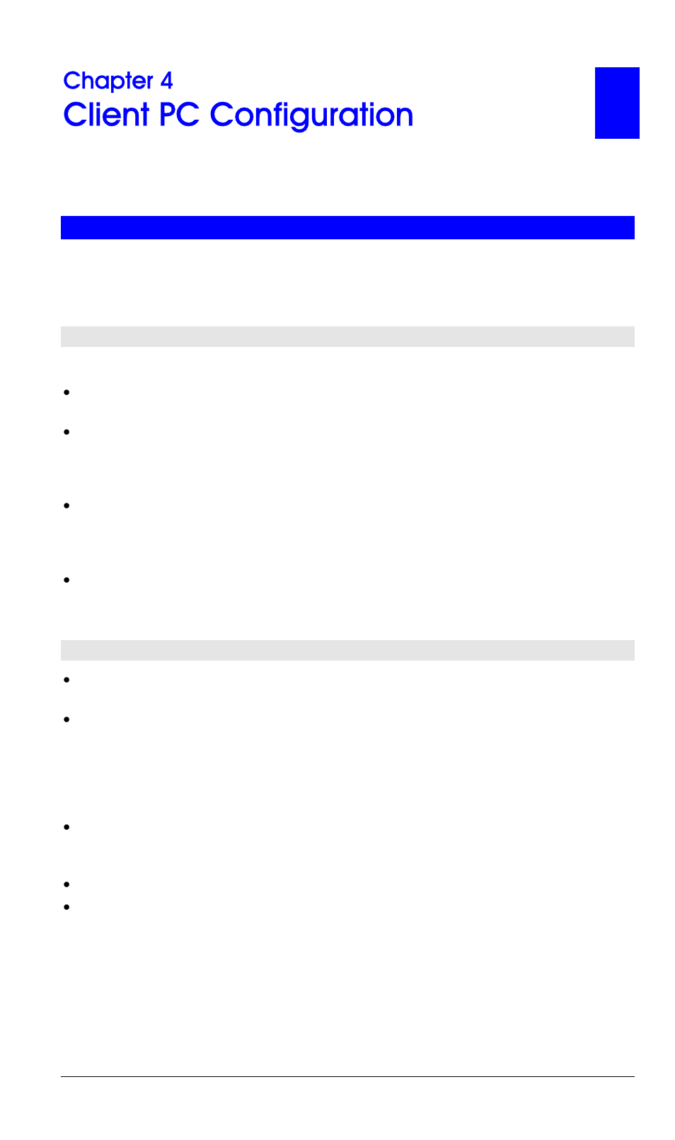 Chapter 4 client pc configuration, Overview, Client pc configuration | Chapter 4 | LevelOne FPS-3002USB User Manual | Page 13 / 95