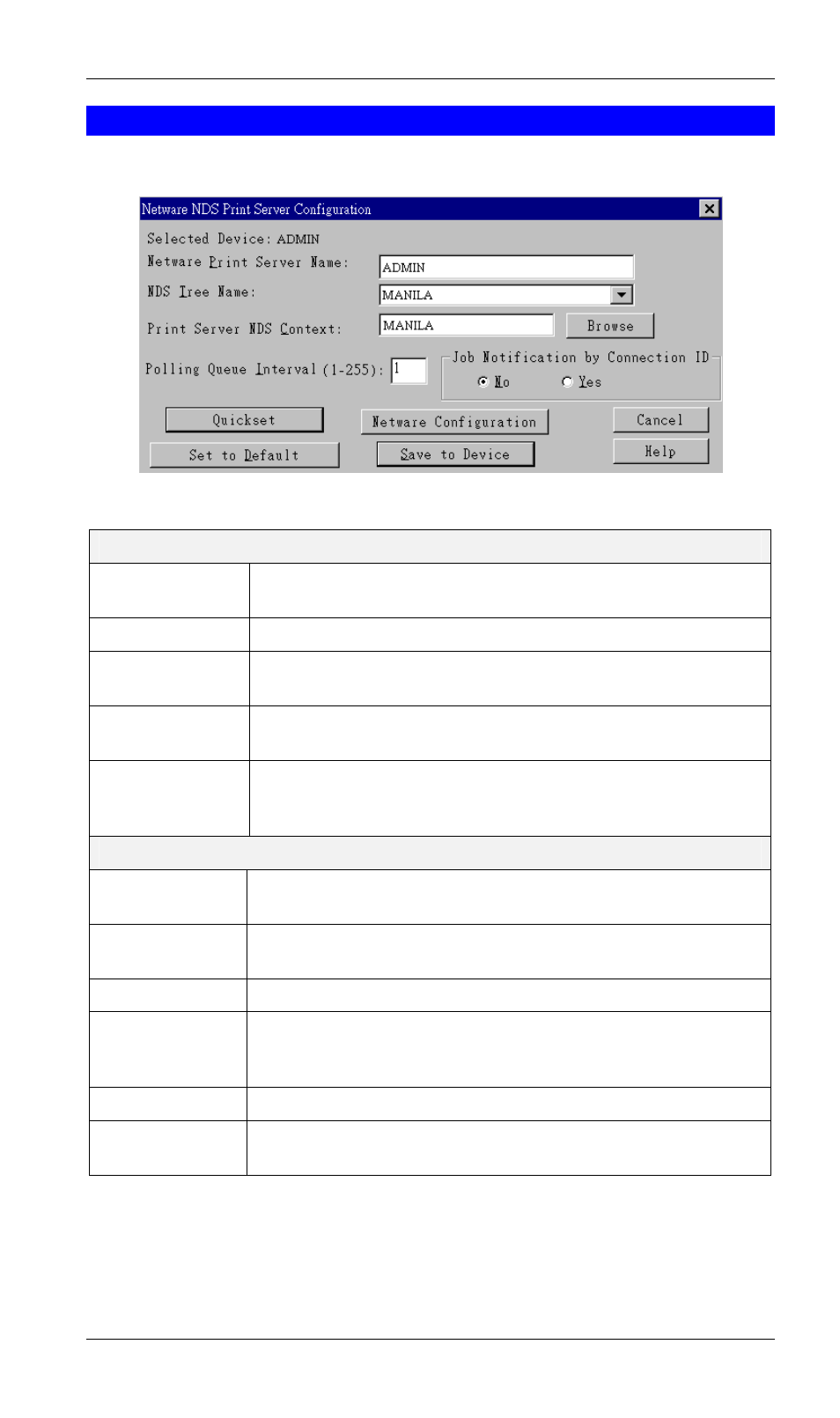 Print server mode - nds | LevelOne FPS-3002USB User Manual | Page 91 / 95