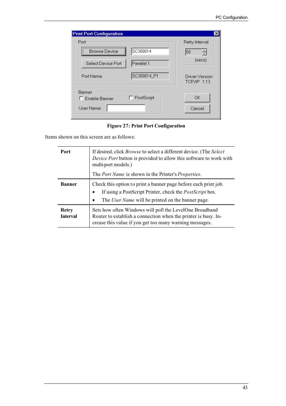 LevelOne FBR-1700TX User Manual | Page 47 / 93