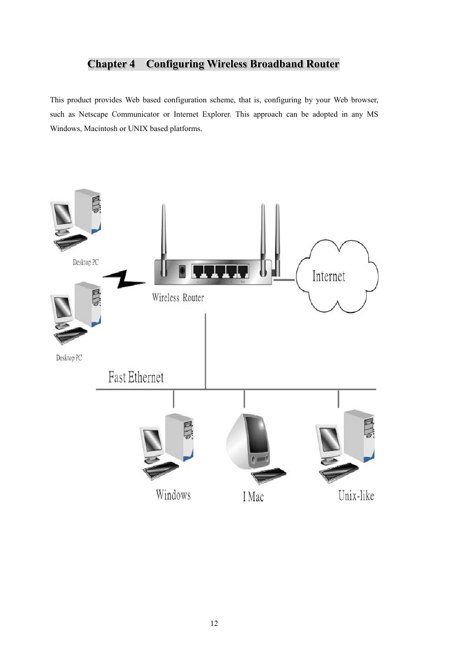 LevelOne WBR-5400 User Manual | Page 12 / 82