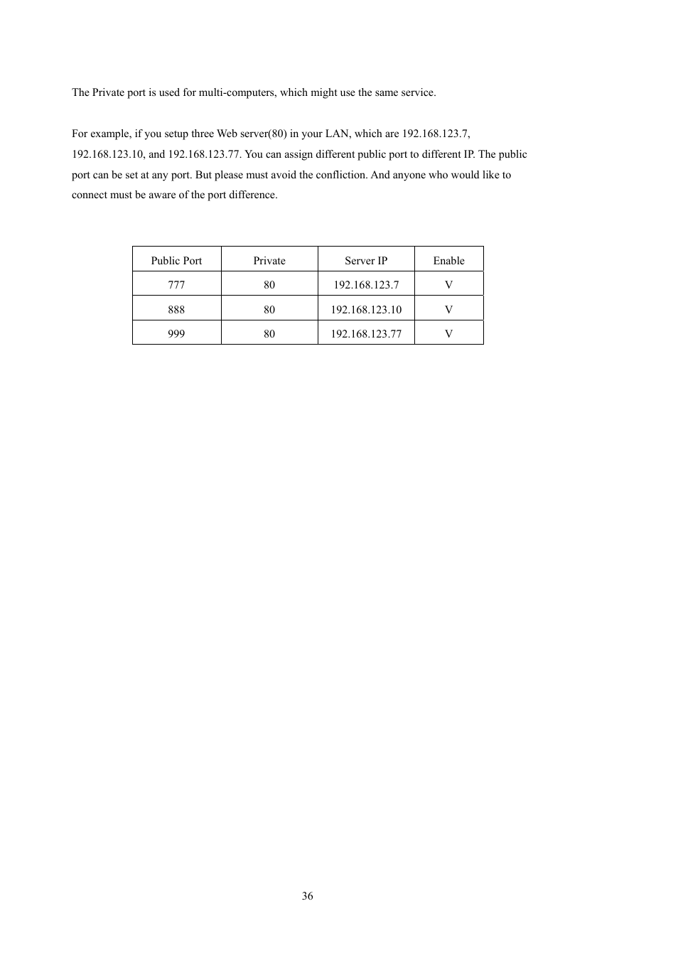 LevelOne WBR-5400 User Manual | Page 36 / 82