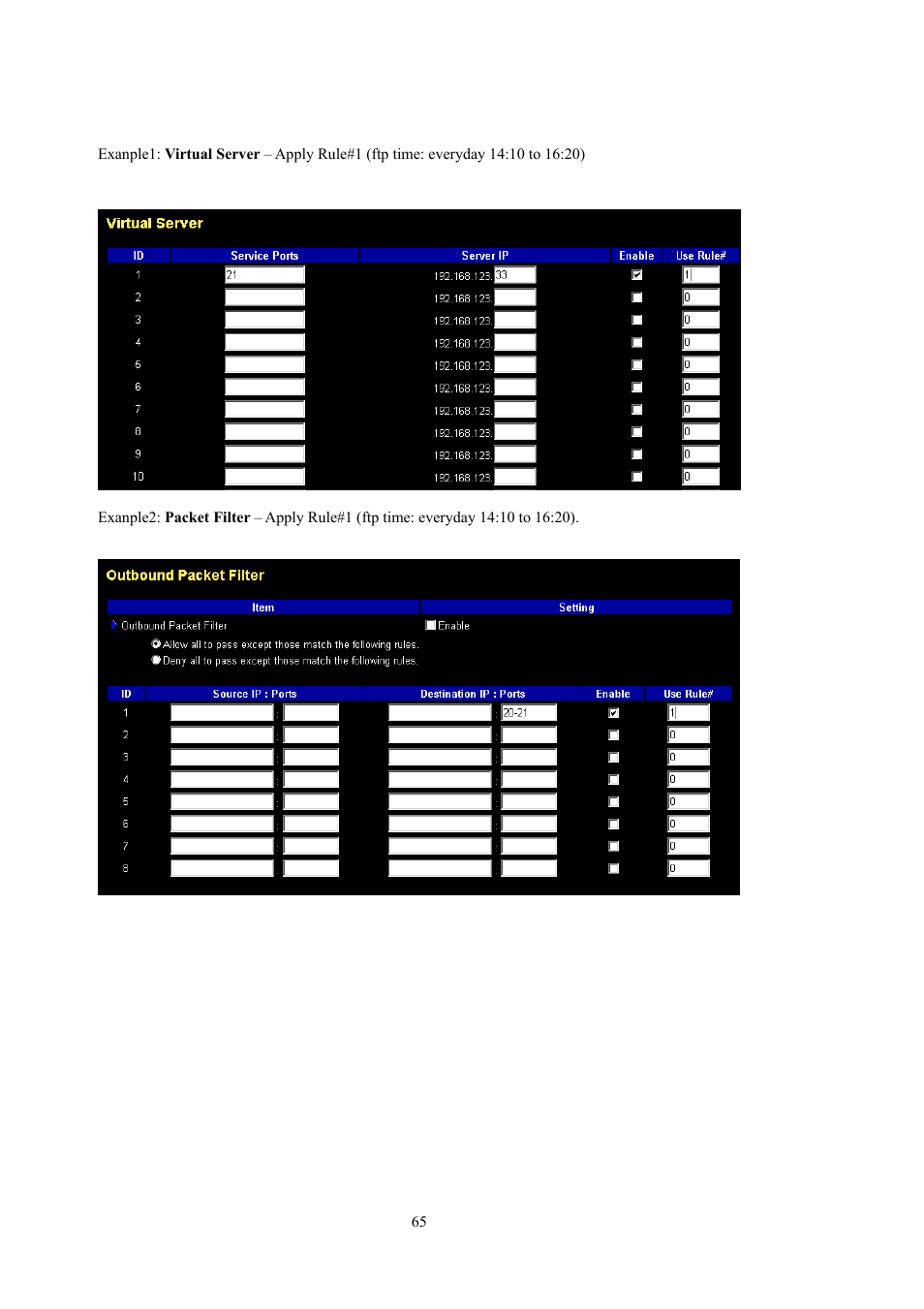 LevelOne WBR-5400 User Manual | Page 65 / 82