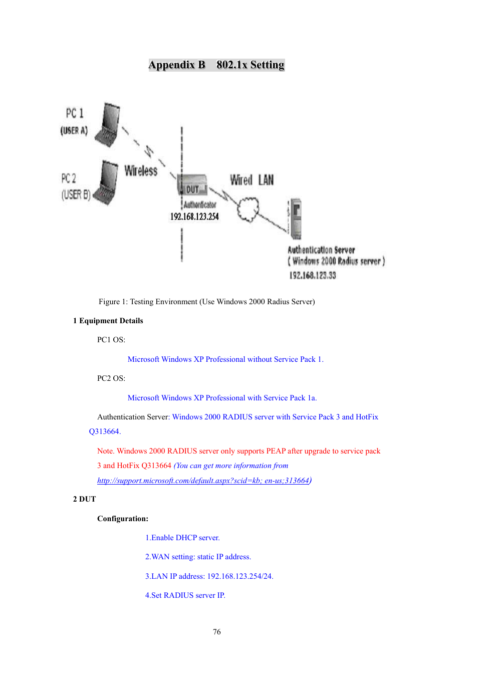 LevelOne WBR-5400 User Manual | Page 76 / 82