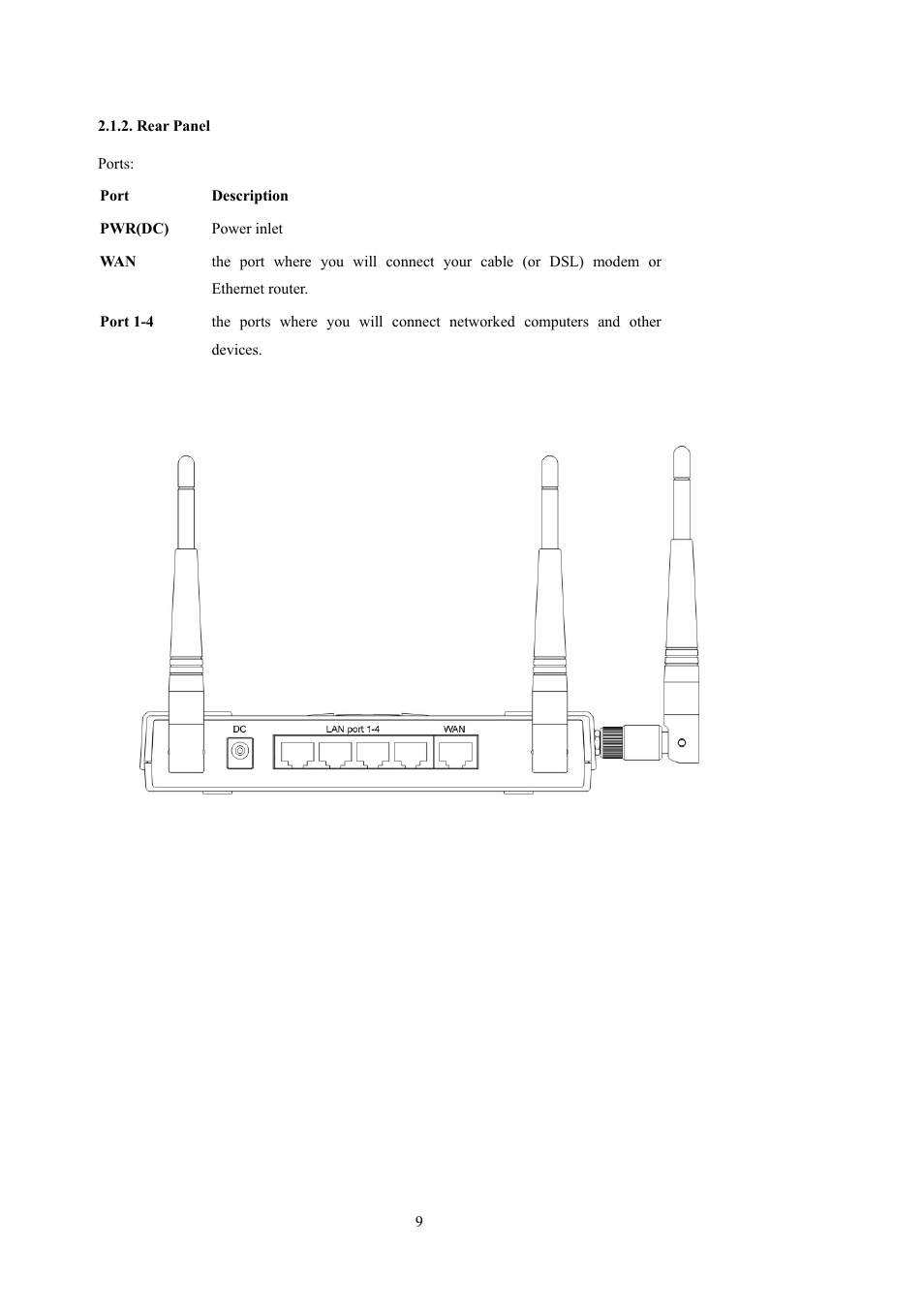 LevelOne WBR-5400 User Manual | Page 9 / 82