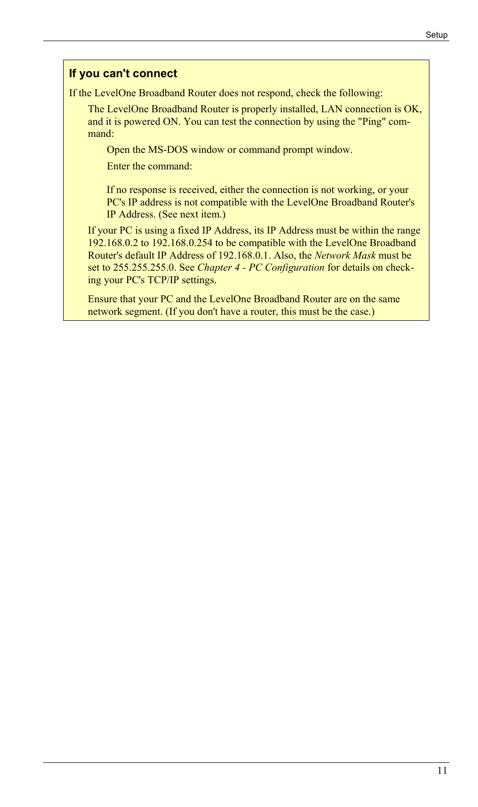 LevelOne FBR-1402TX User Manual | Page 14 / 92