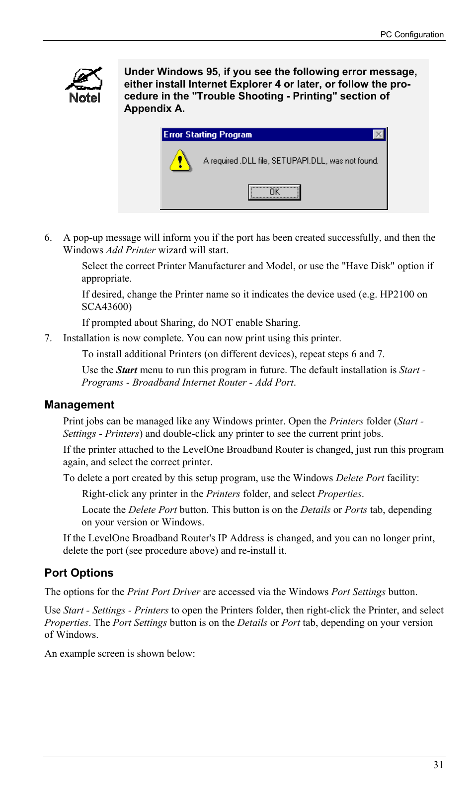 LevelOne FBR-1402TX User Manual | Page 34 / 92