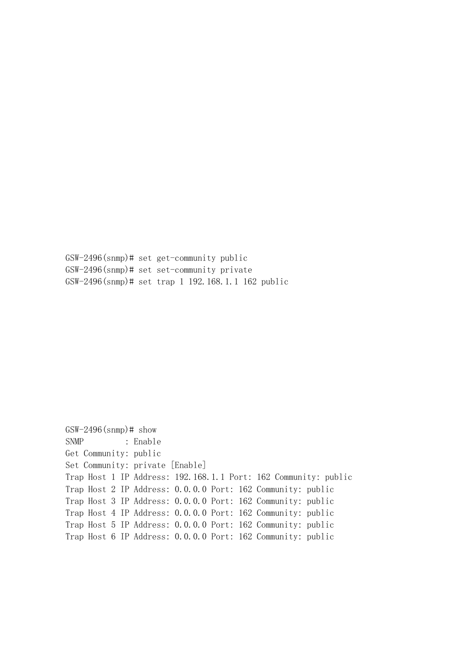 LevelOne ProCon GSW-2496 User Manual | Page 218 / 247