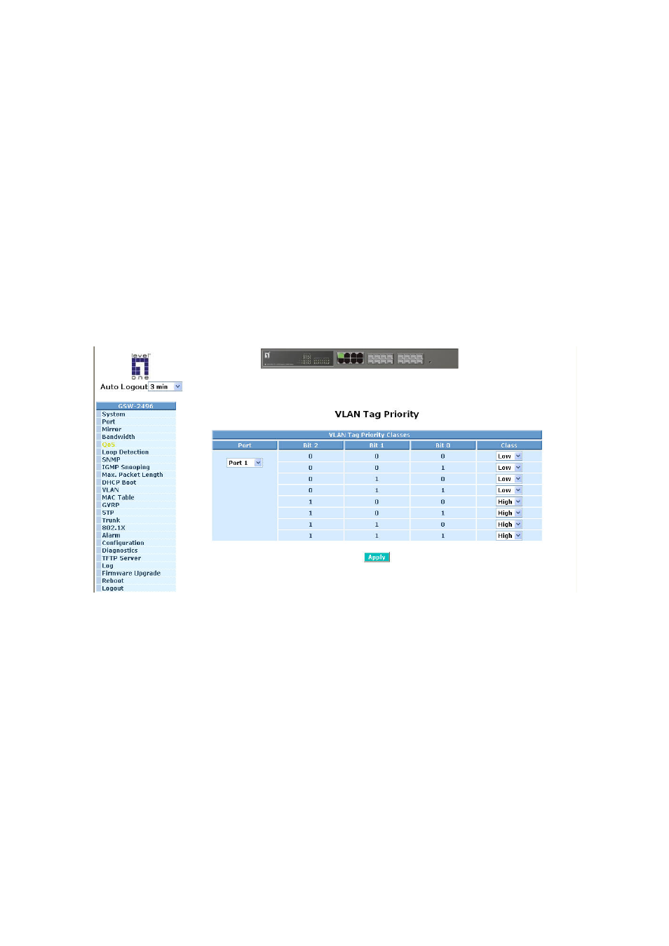 LevelOne ProCon GSW-2496 User Manual | Page 70 / 247