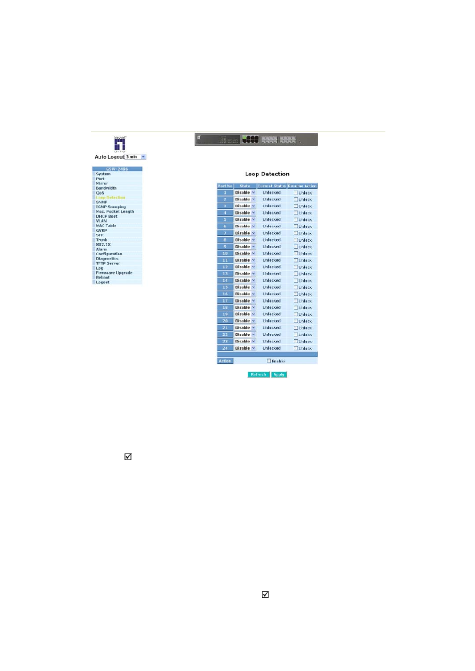 Etection, 6. loop detection | LevelOne ProCon GSW-2496 User Manual | Page 78 / 247