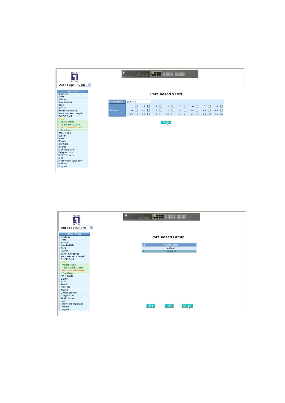 LevelOne ProCon GSW-2496 User Manual | Page 94 / 247